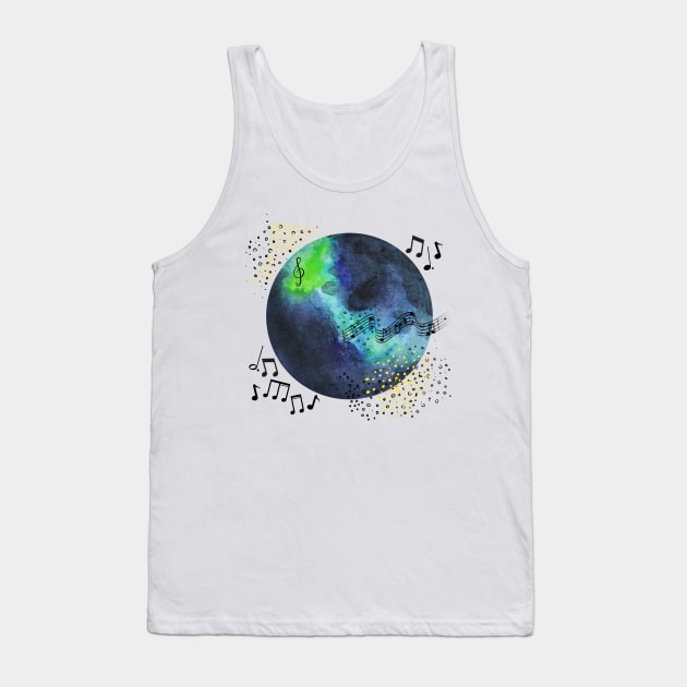 Nature's Song Tank Top by CorrieMick